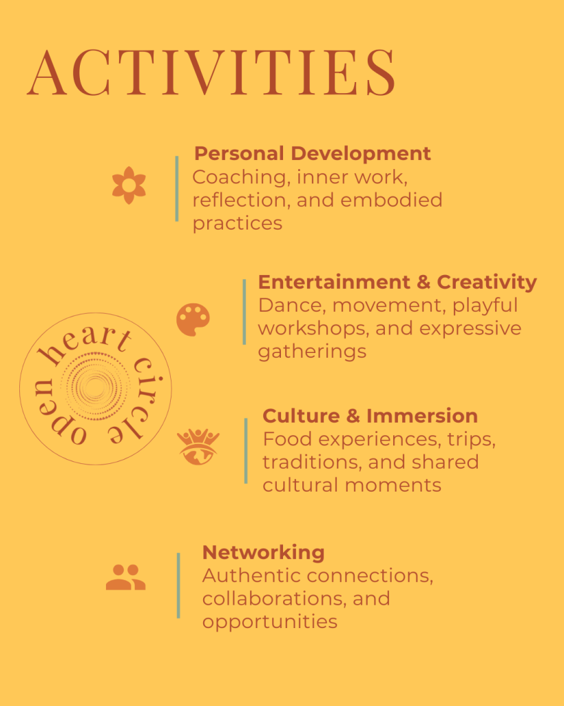 open heart circle activities